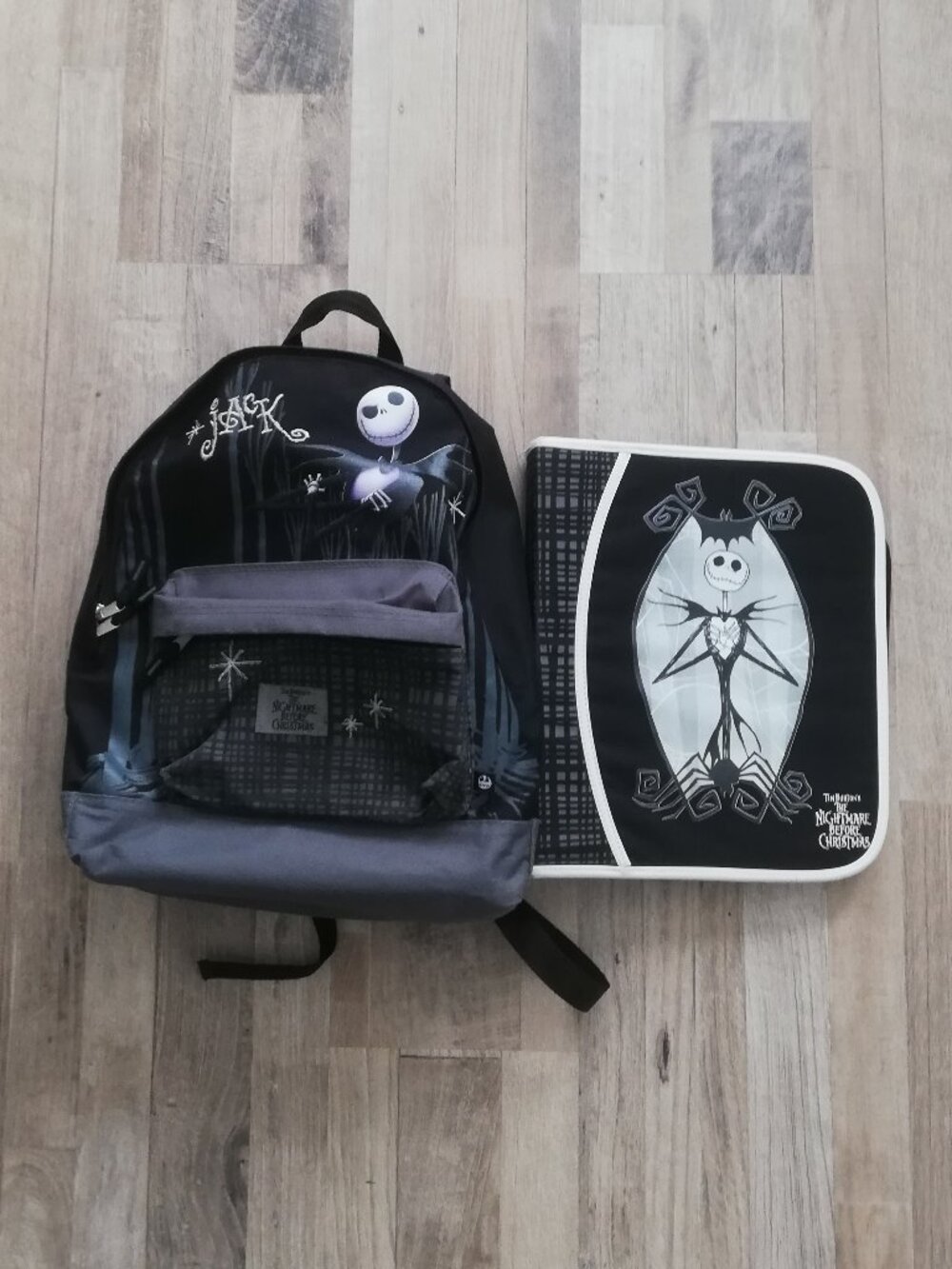 Disney's The Nightmare Before Christmas Backpack & Zip Binder Set